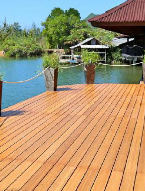 Deck de Bambu