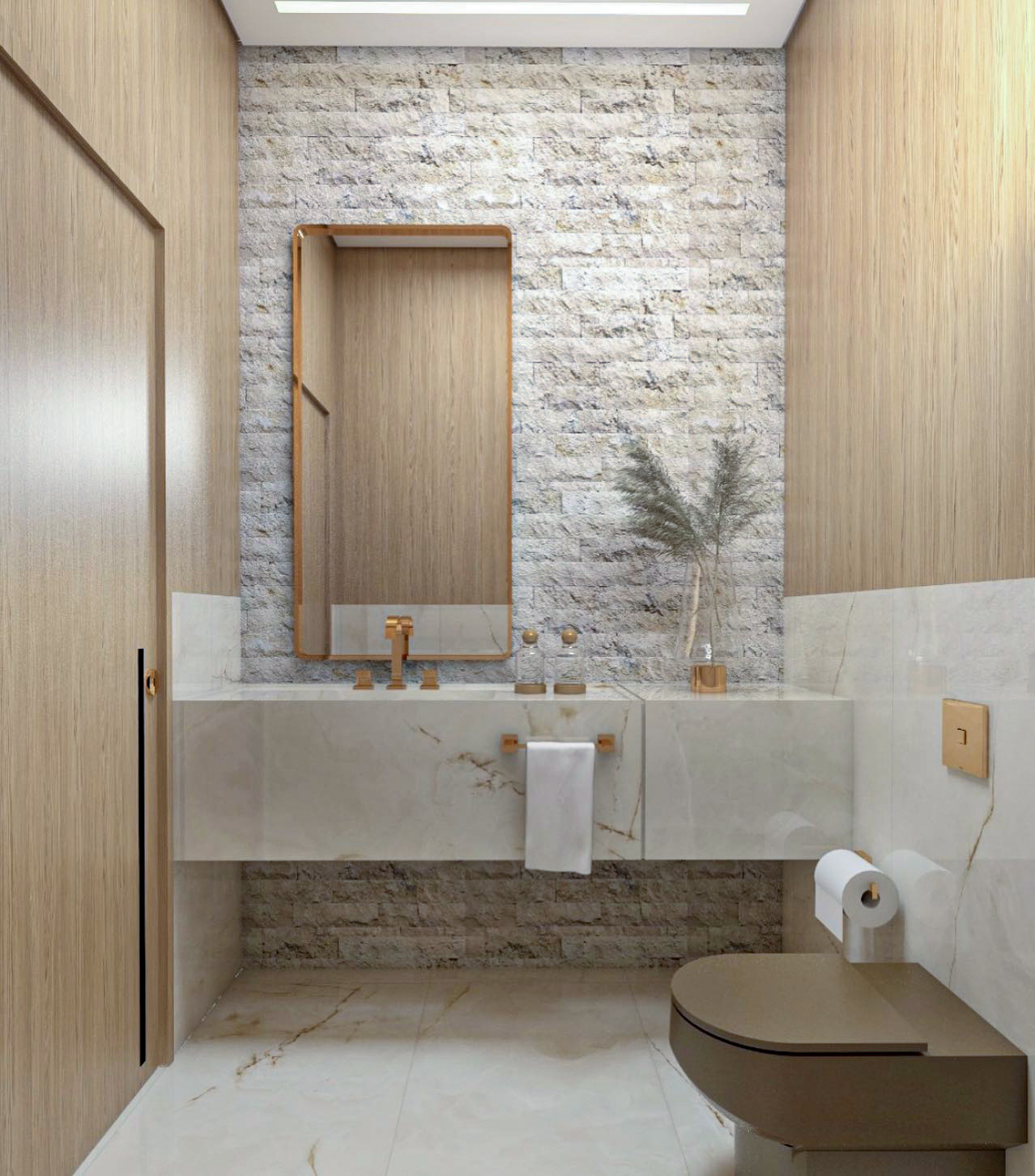 Travertino Tijolo Rockface