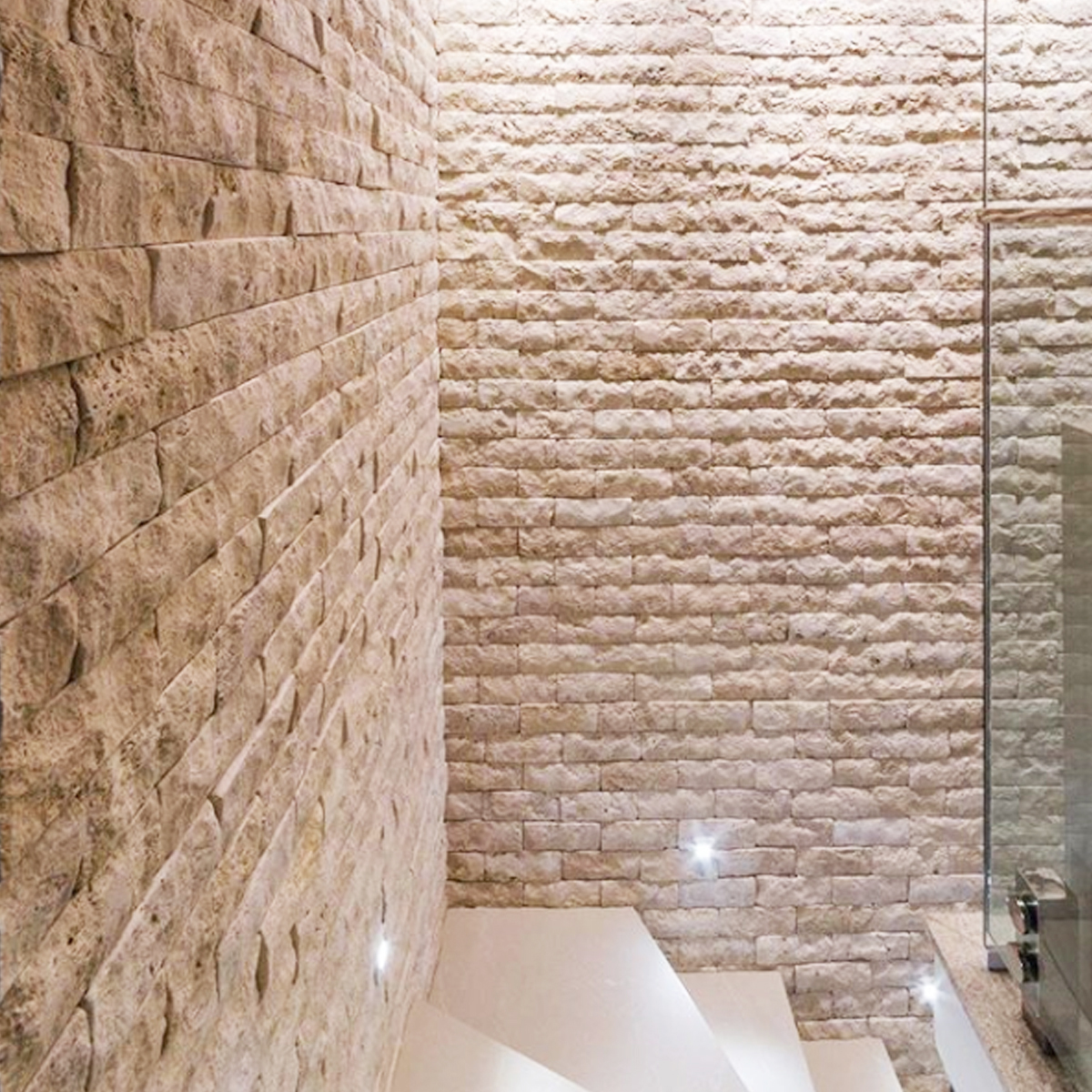 Travertino Tijolo Rockface